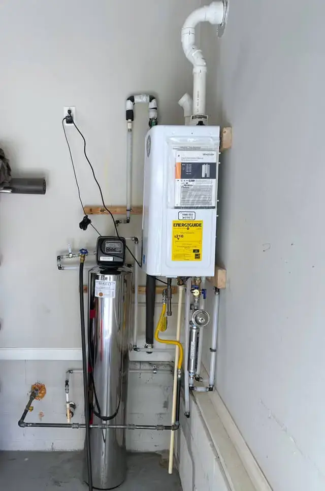 water softener installation