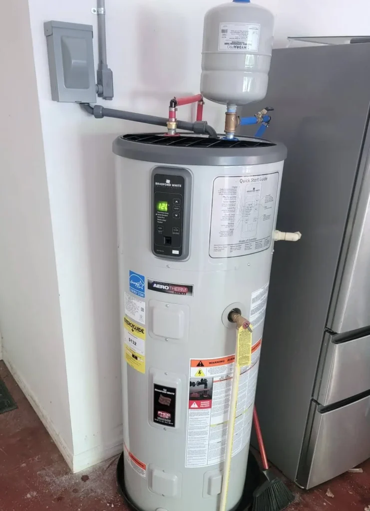 emergency heat pump water heater replacement