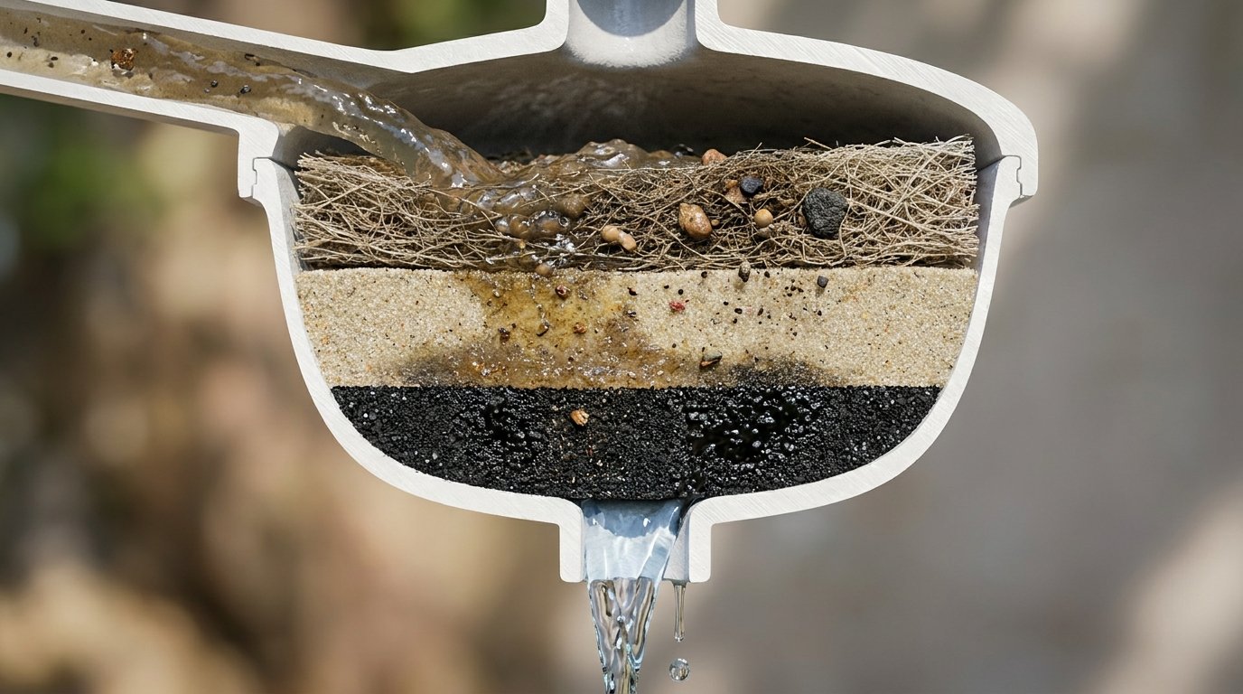how do water filters work