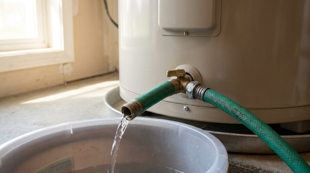 water heater flush
