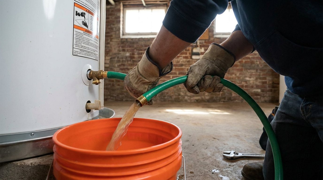 how often to drain a water heater