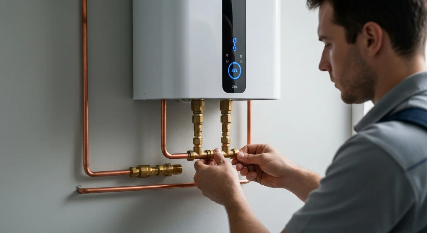 cost to install tankless water heater