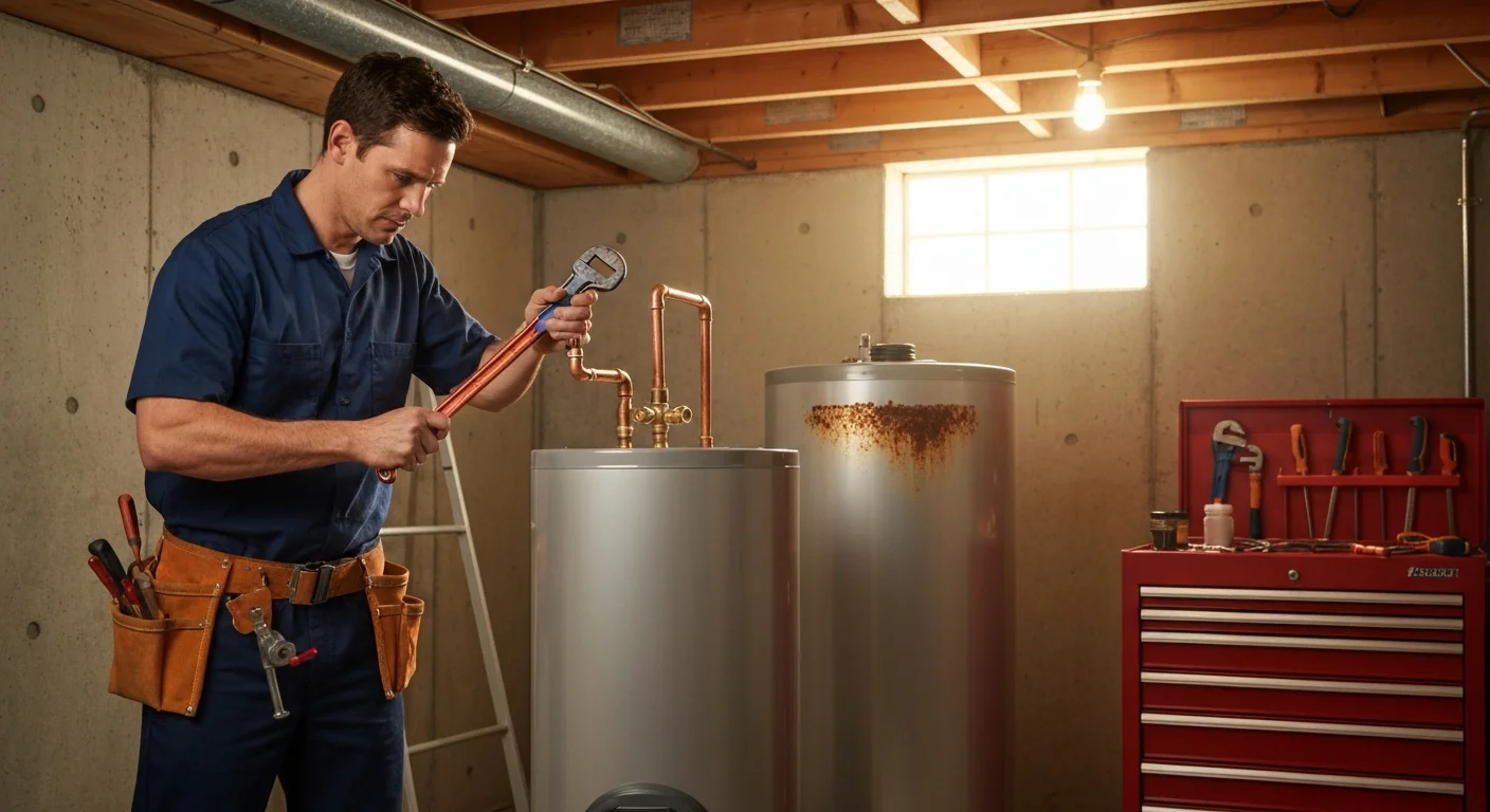 how long does it take to replace a water heater