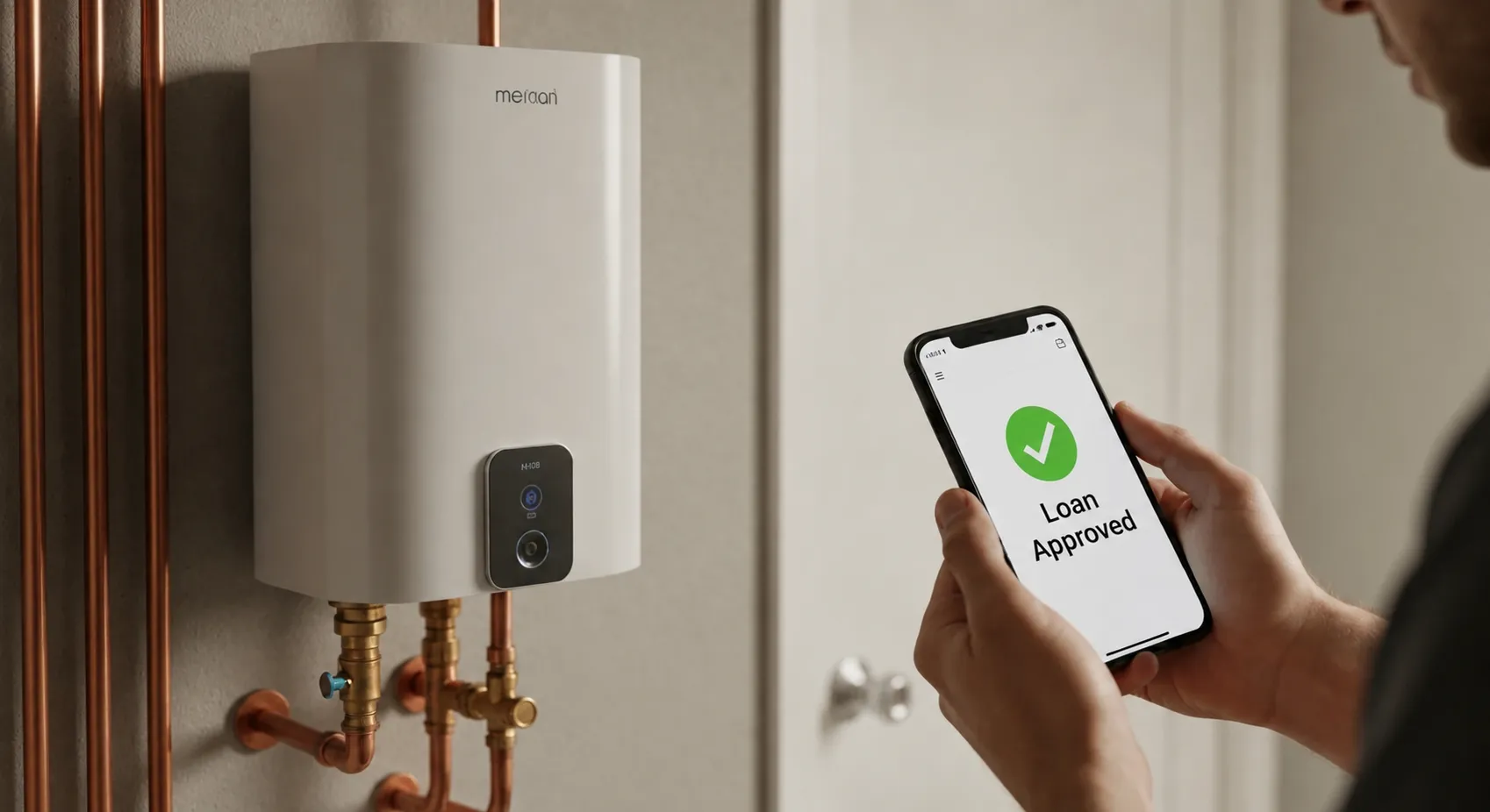 financing options for water heater replacement