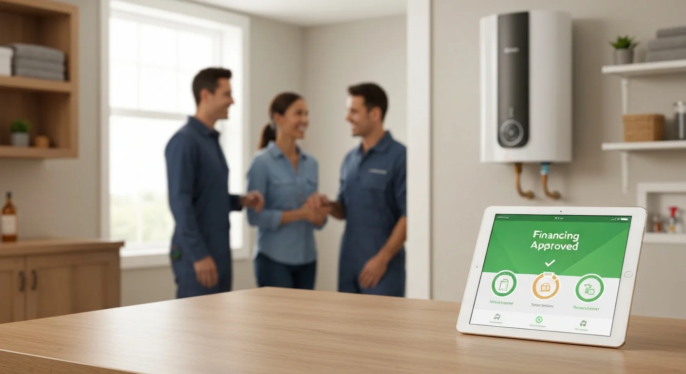 water heater financing
