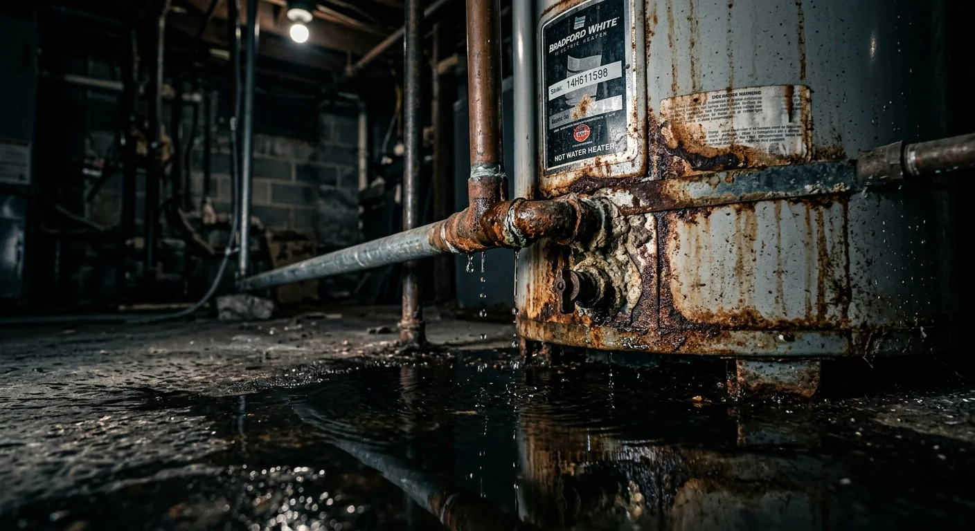 is a leaking water heater dangerous