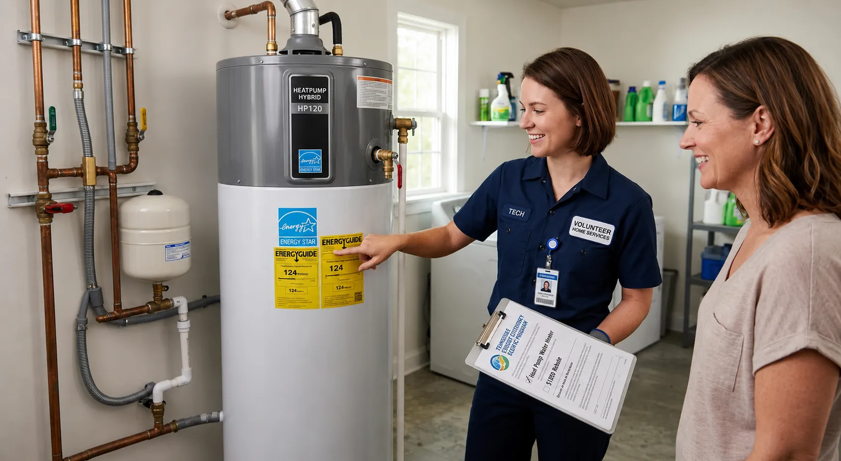 water heater rebate