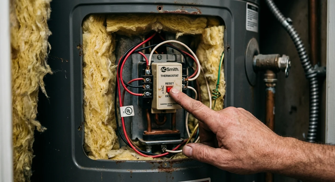 how to reset water heater