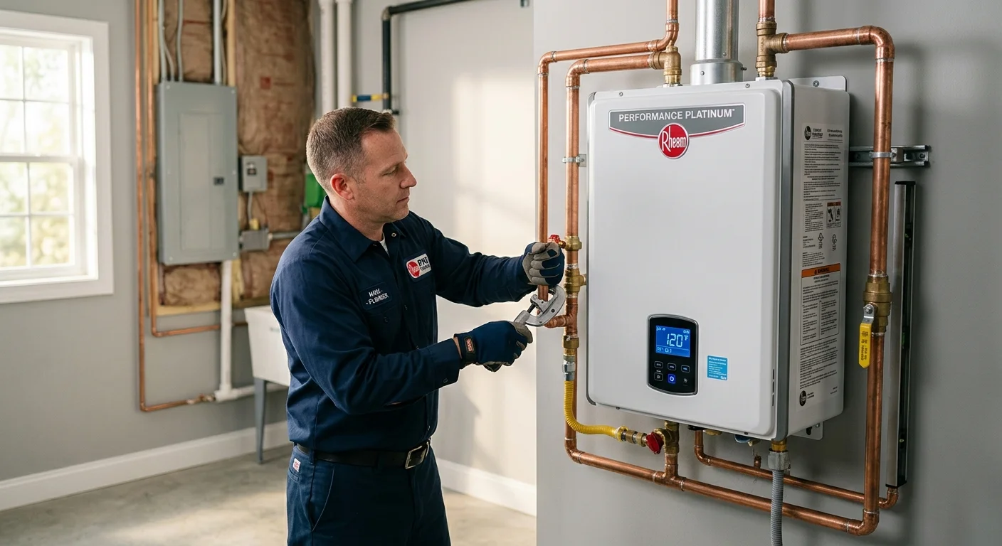 Rheem water heater price