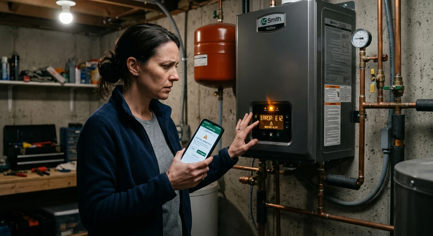 why is my water heater beeping