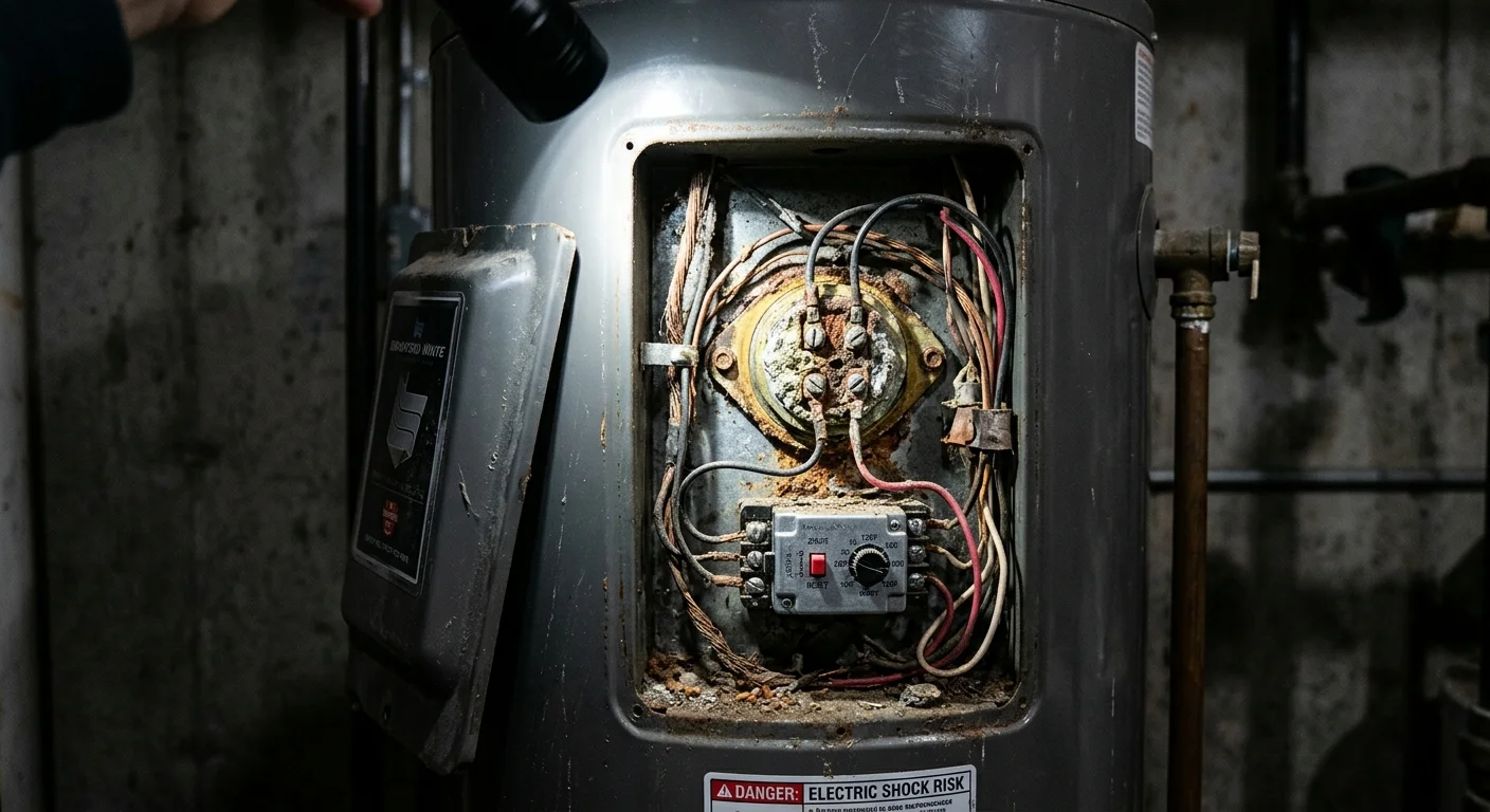 why is my electric water heater not working
